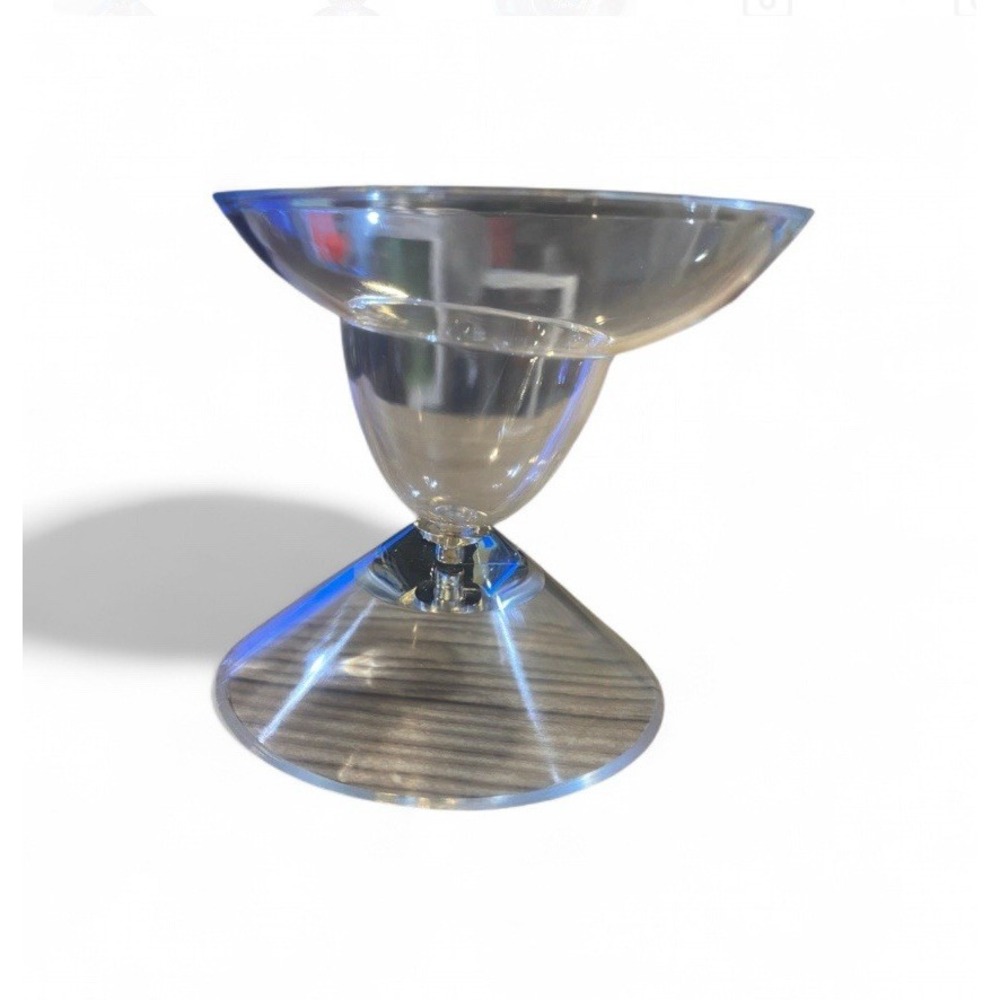 Disposable Dessert or Mini Margarita Glasses Clear Lot of 36 pc partyware,